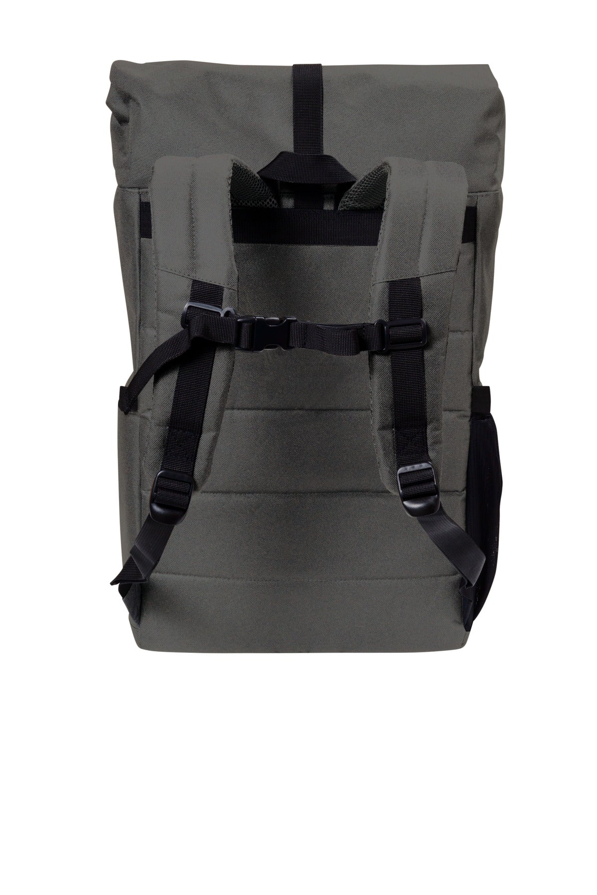 Port Authority 18-Can Backpack Cooler - Dark Charcoal/ Black