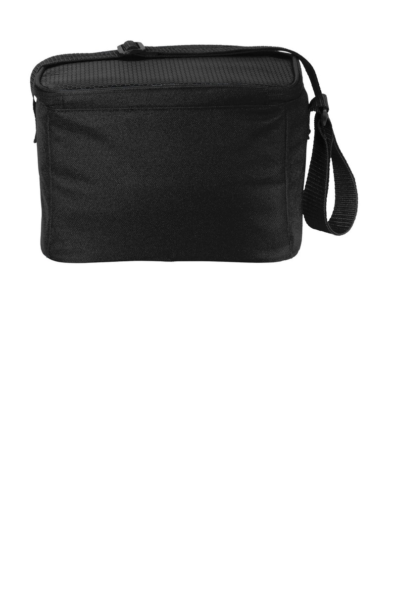Port Authority 6-Can Cube Cooler - Black/ Black