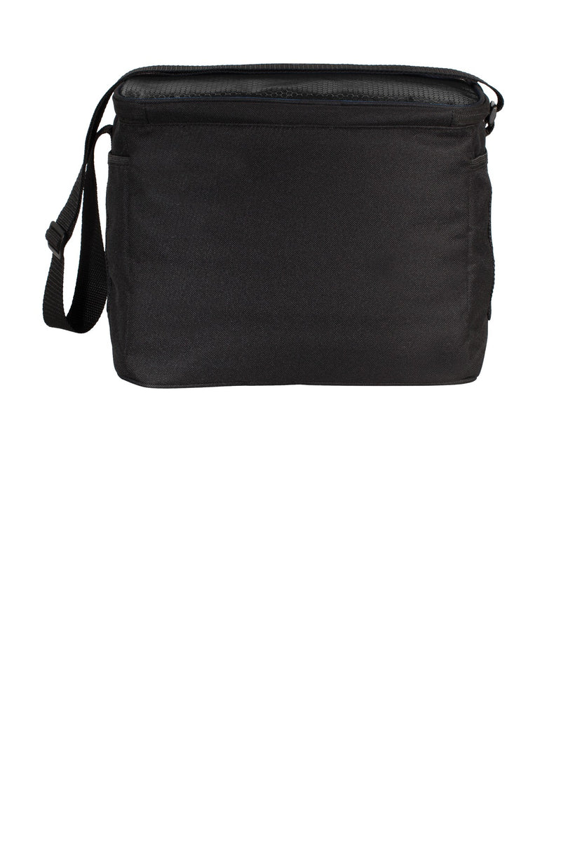 Port Authority 12-Can Cube Cooler - Black/ Black