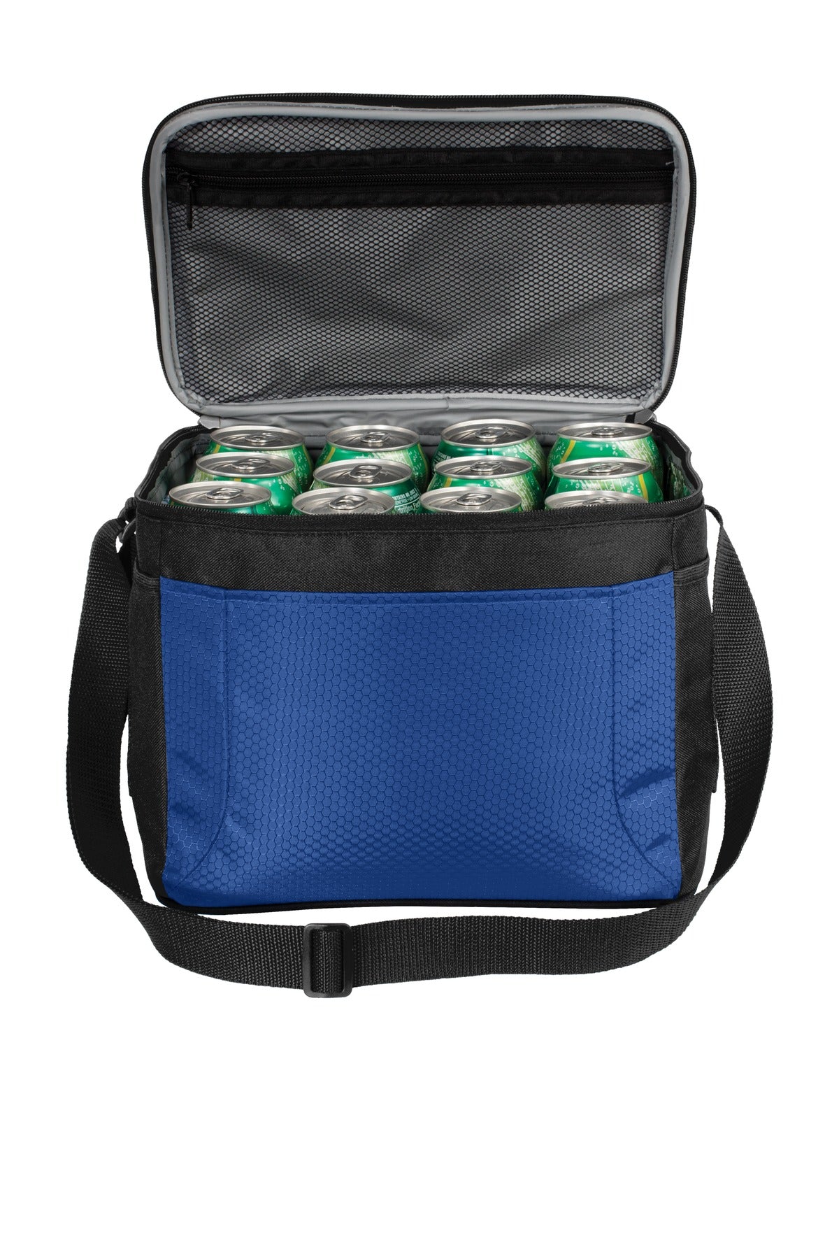 Port Authority 12-Can Cube Cooler - Twilight Blue/ Black