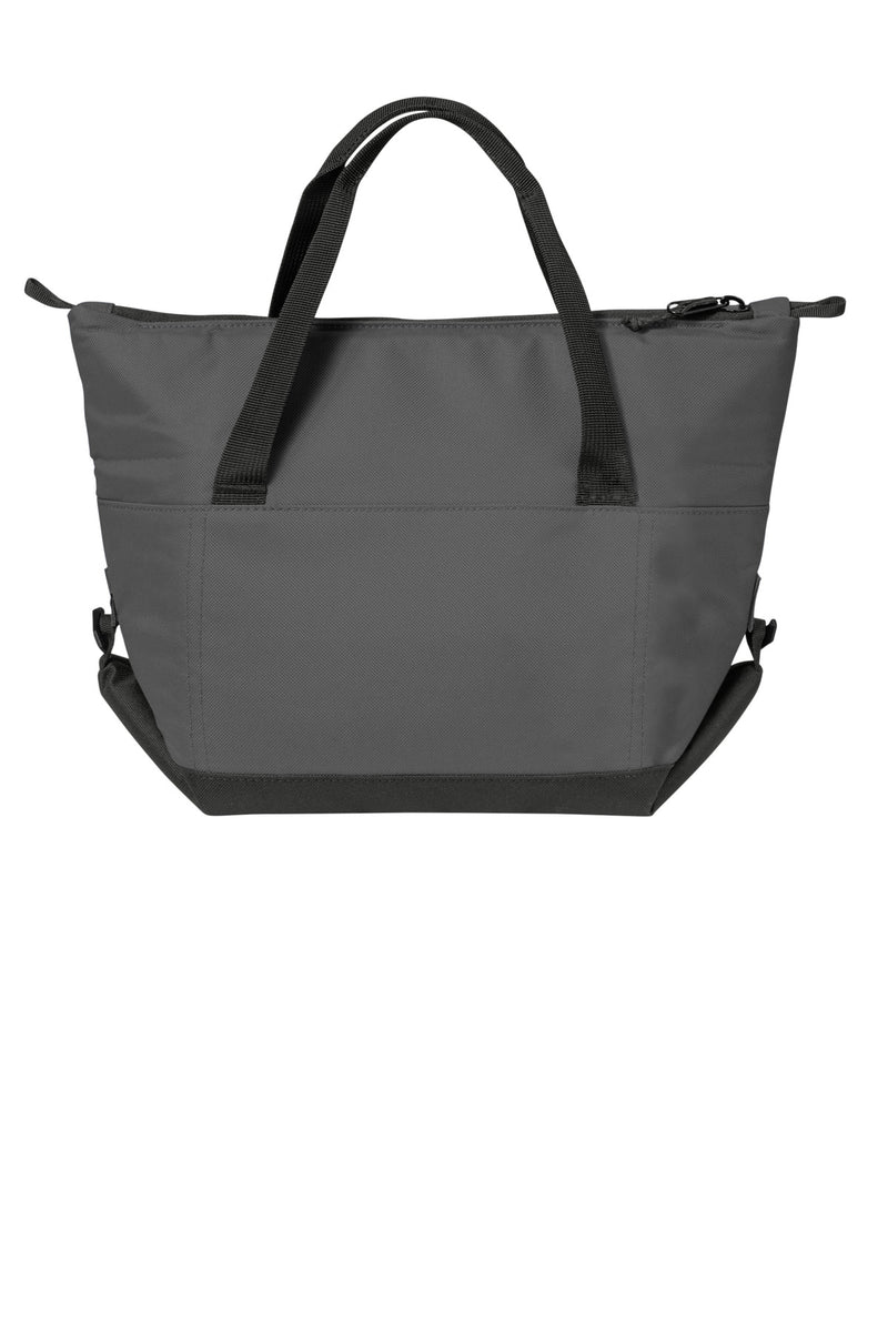 Port Authority 6-Can Collapsible Cooler - Charcoal/ Dark Charcoal