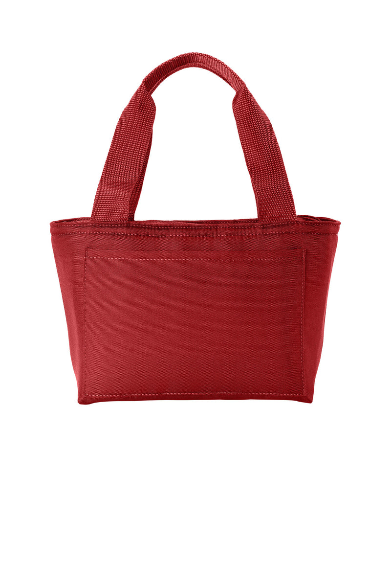 Port Authority Insulated Lunch Tote - Rich Red