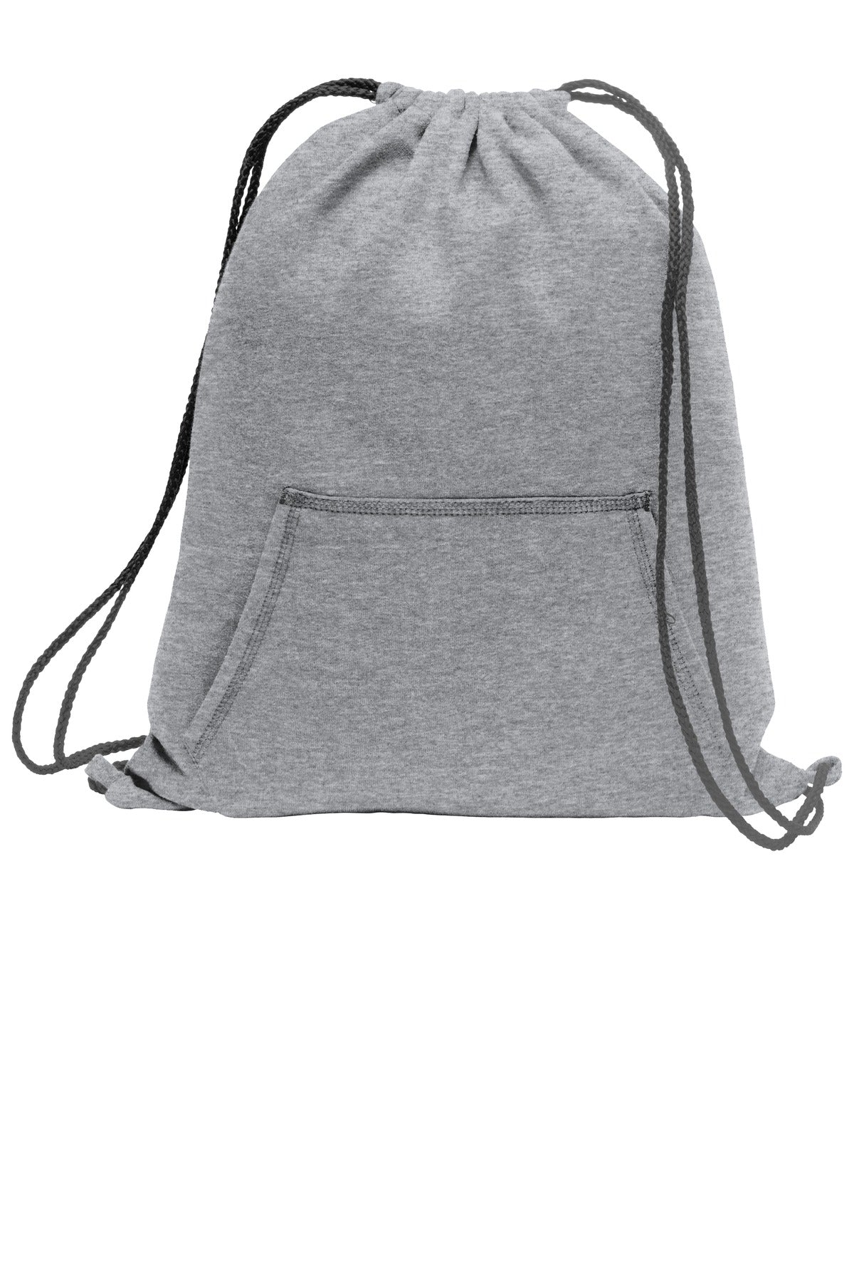 Port & Co Core Fleece Sweatshirt Cinch Pack - Athletic Heather