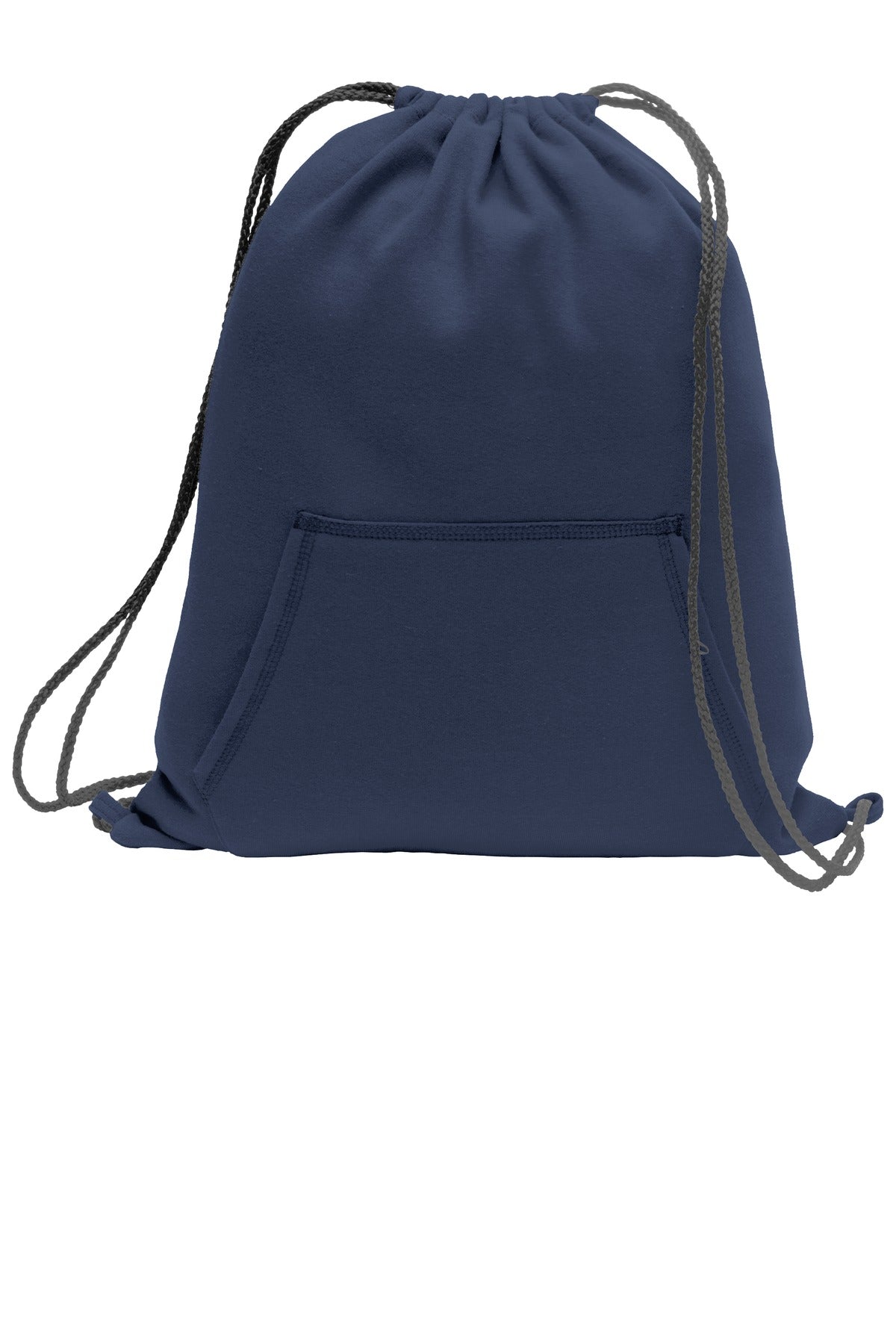 Port & Co Core Fleece Sweatshirt Cinch Pack - Navy