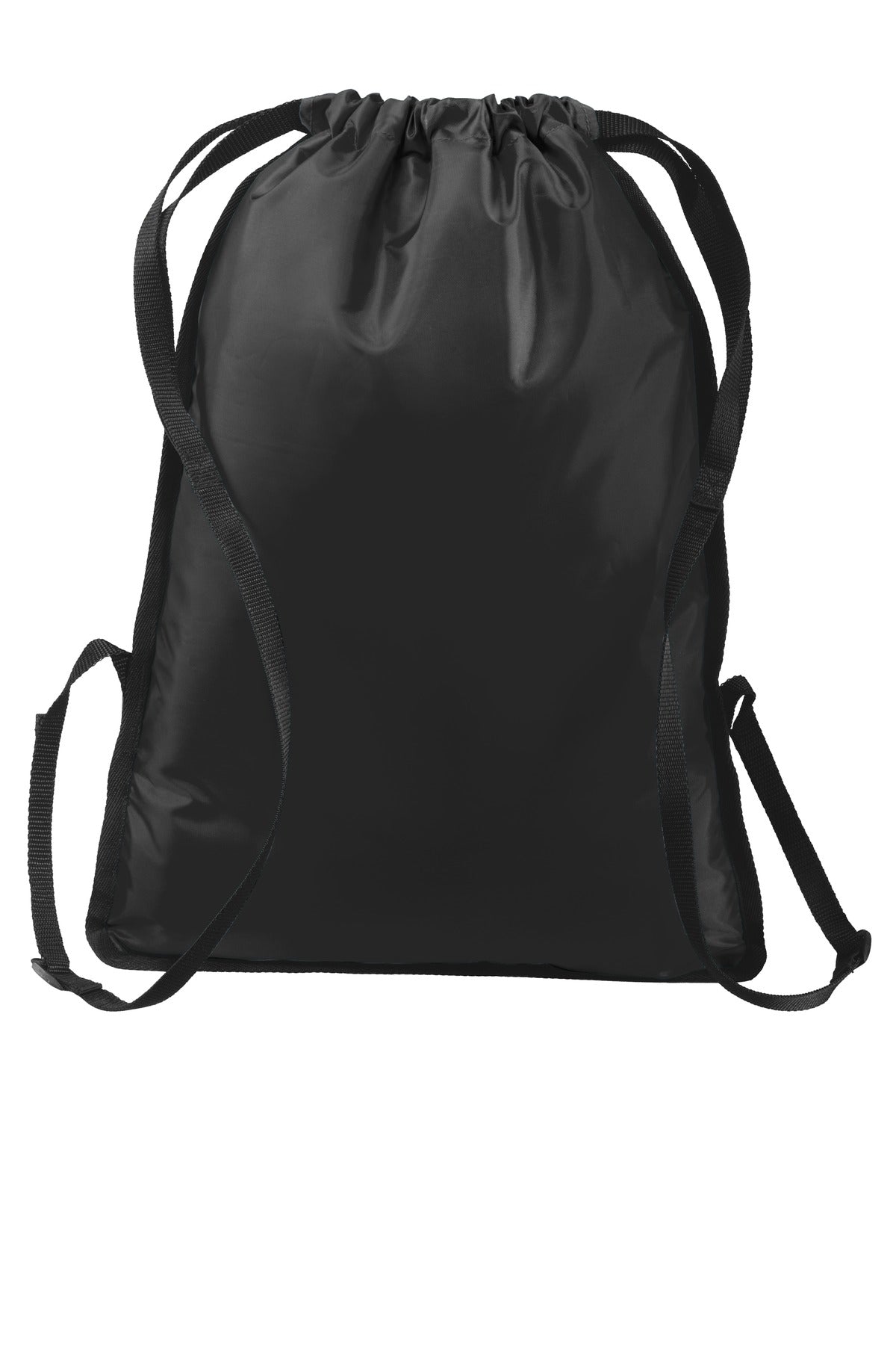 Port Authority Zip-It Cinch Pack - Black/ Black