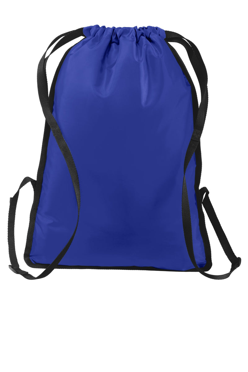 Port Authority Zip-It Cinch Pack - True Royal/ Black