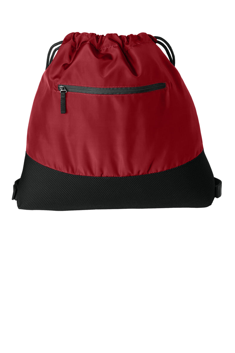 Port Authority Agility Mesh Pocket Cinch - Rich Red
