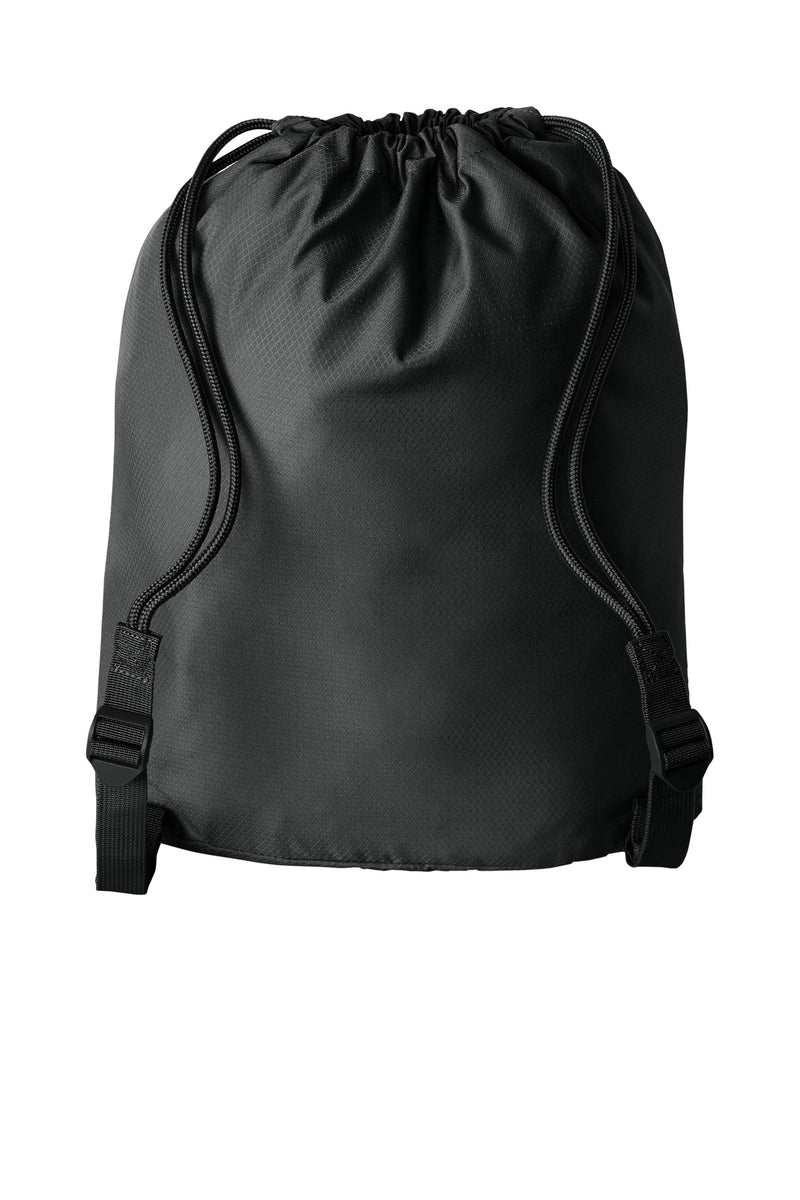 Port Authority Diamond Pocket Cinch - Deep Black