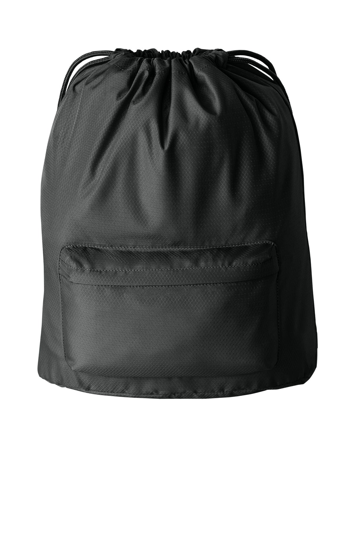 Port Authority Diamond Pocket Cinch - Deep Black