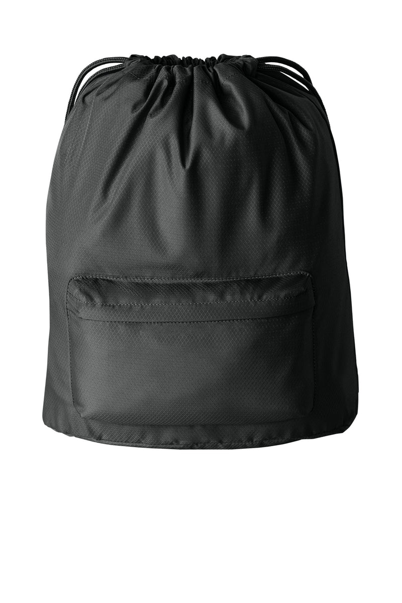 Port Authority Diamond Pocket Cinch - Deep Black