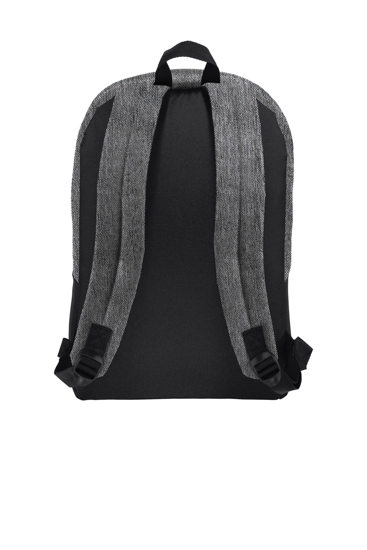 Port Authority  Retro Backpack - Heather Grey/ Black