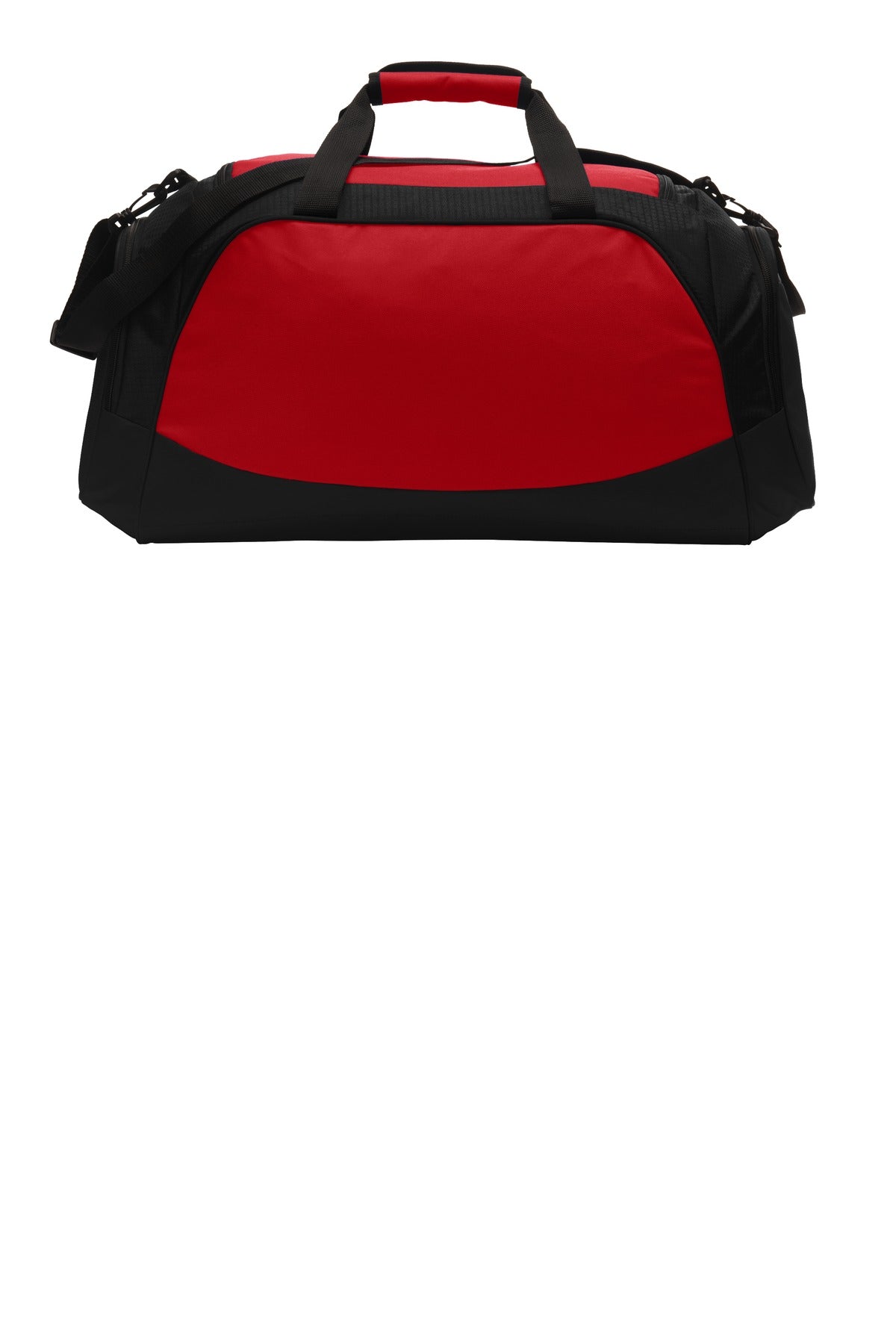 Port Authority Medium Active Duffel - True Red/ Black