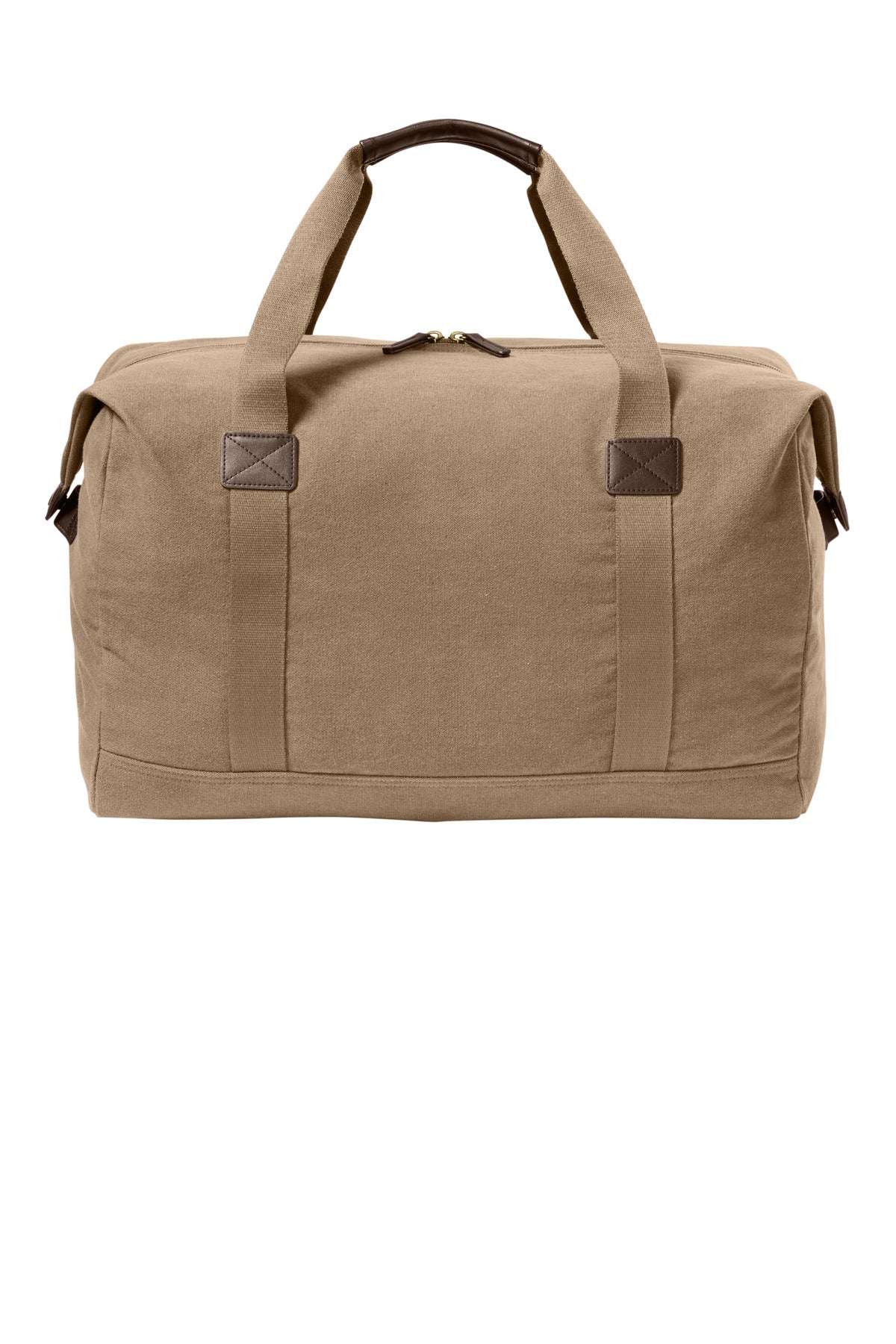 Port Authority Washed Canvas Duffel - Woodland Brown