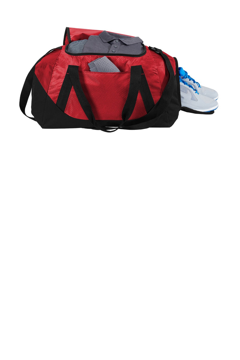 Port Authority  Team Duffel - True Red/ Black