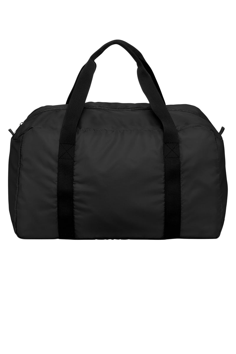 Port Authority Mini Ripstop Travel Duffel - Deep Black