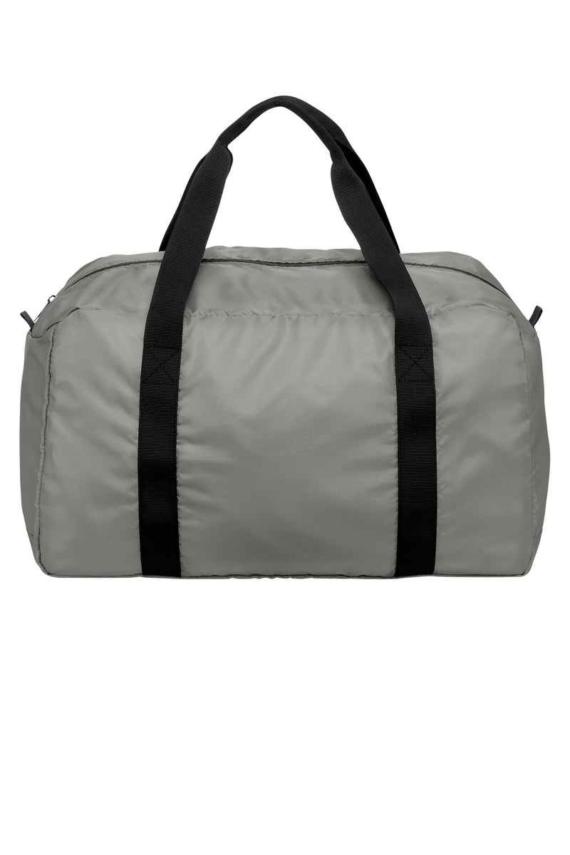 Port Authority Mini Ripstop Travel Duffel - Gusty Grey