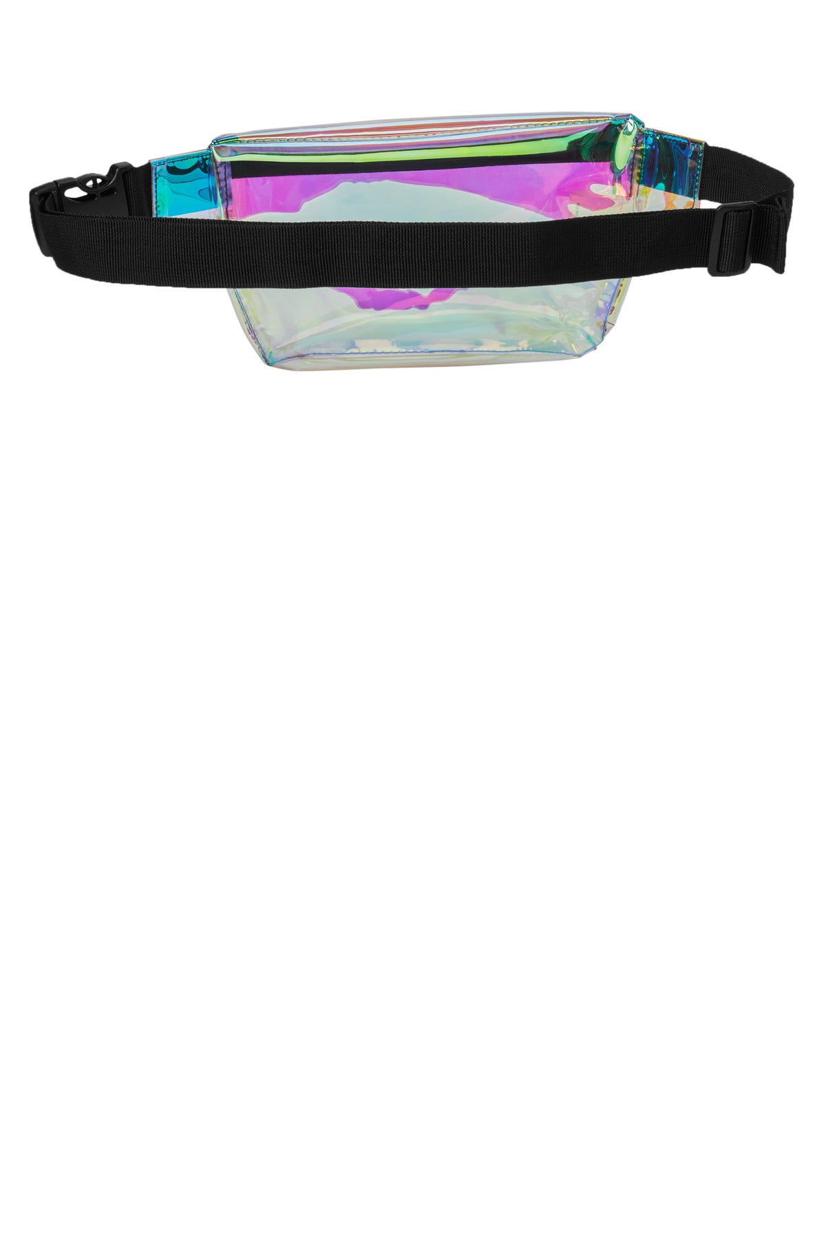 Port Authority Clear Hip Pack - Iridescent/ Black