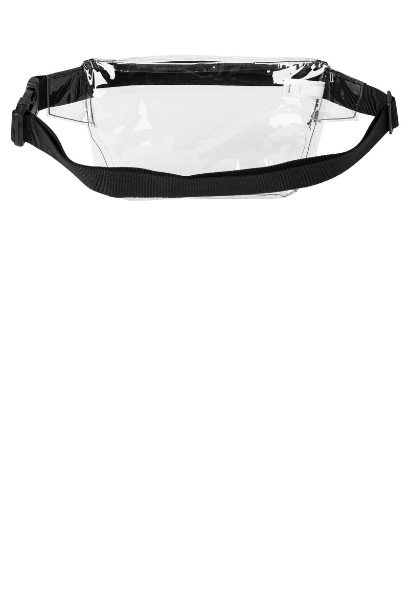 Port Authority Clear Hip Pack - Clear/ Black