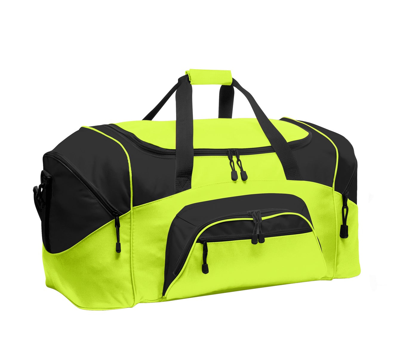 Port Authority - Standard Colorblock Sport Duffel - Safety Yellow/ Black