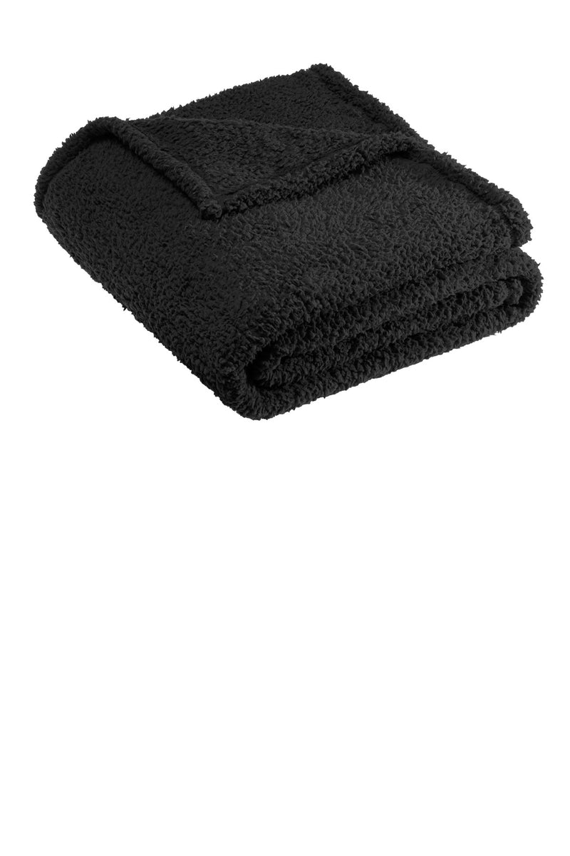 Port Authority  Cozy Blanket - Black