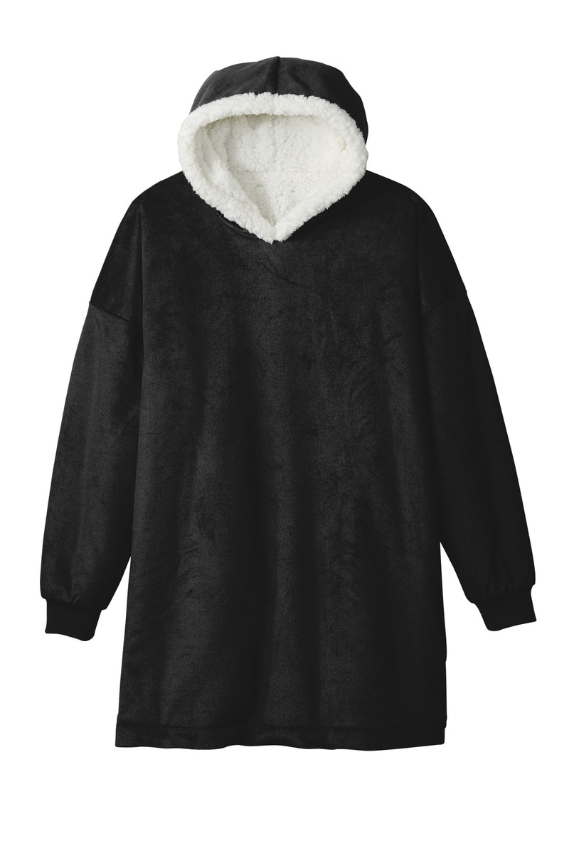 Port Authority Mountain Lodge Wearable Blanket - Black