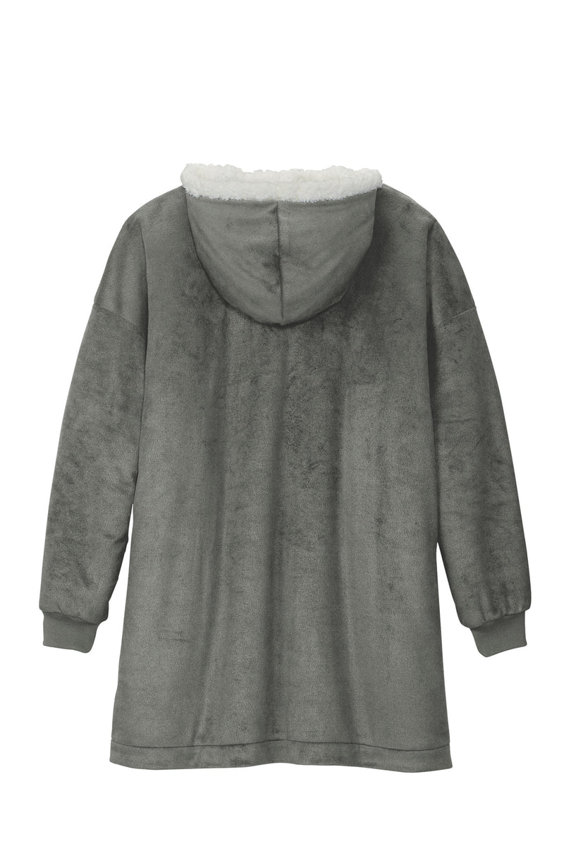Port Authority Mountain Lodge Wearable Blanket - Hearth Grey