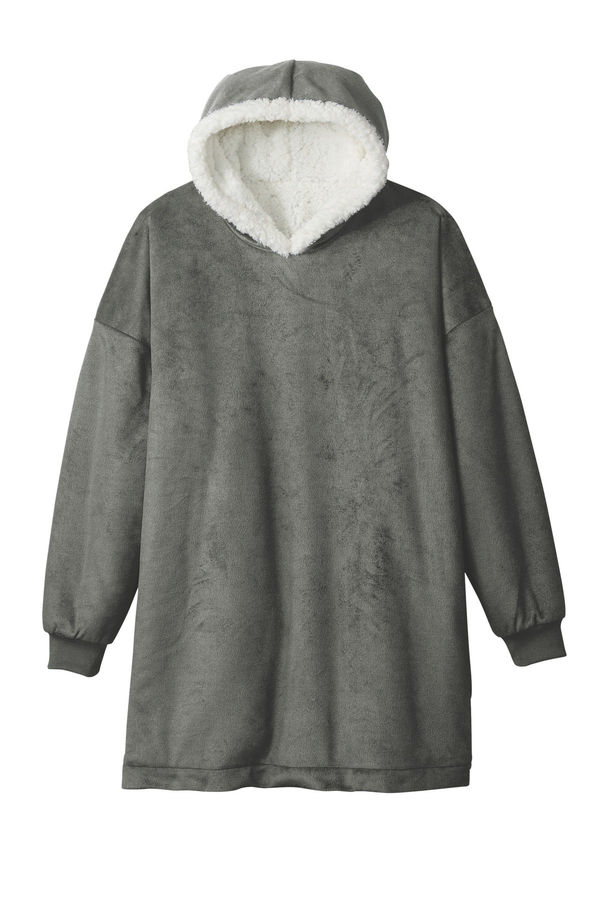 Port Authority Mountain Lodge Wearable Blanket - Hearth Grey