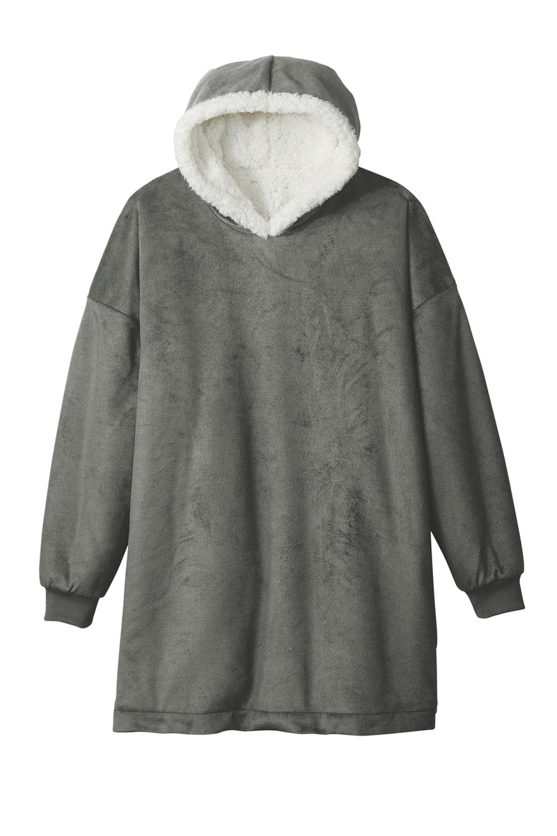 Port Authority Mountain Lodge Wearable Blanket - Hearth Grey