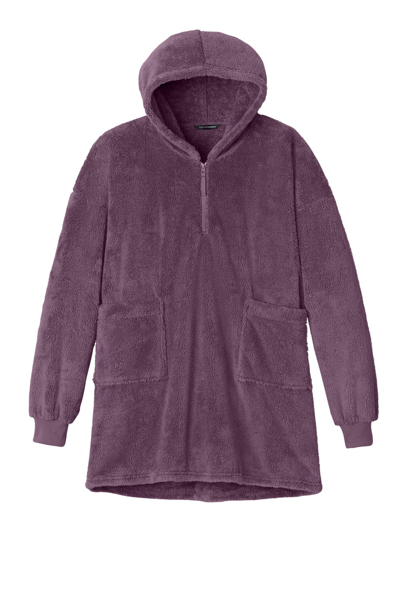 Port Authority Plush Poncho - Deep Purple Mist