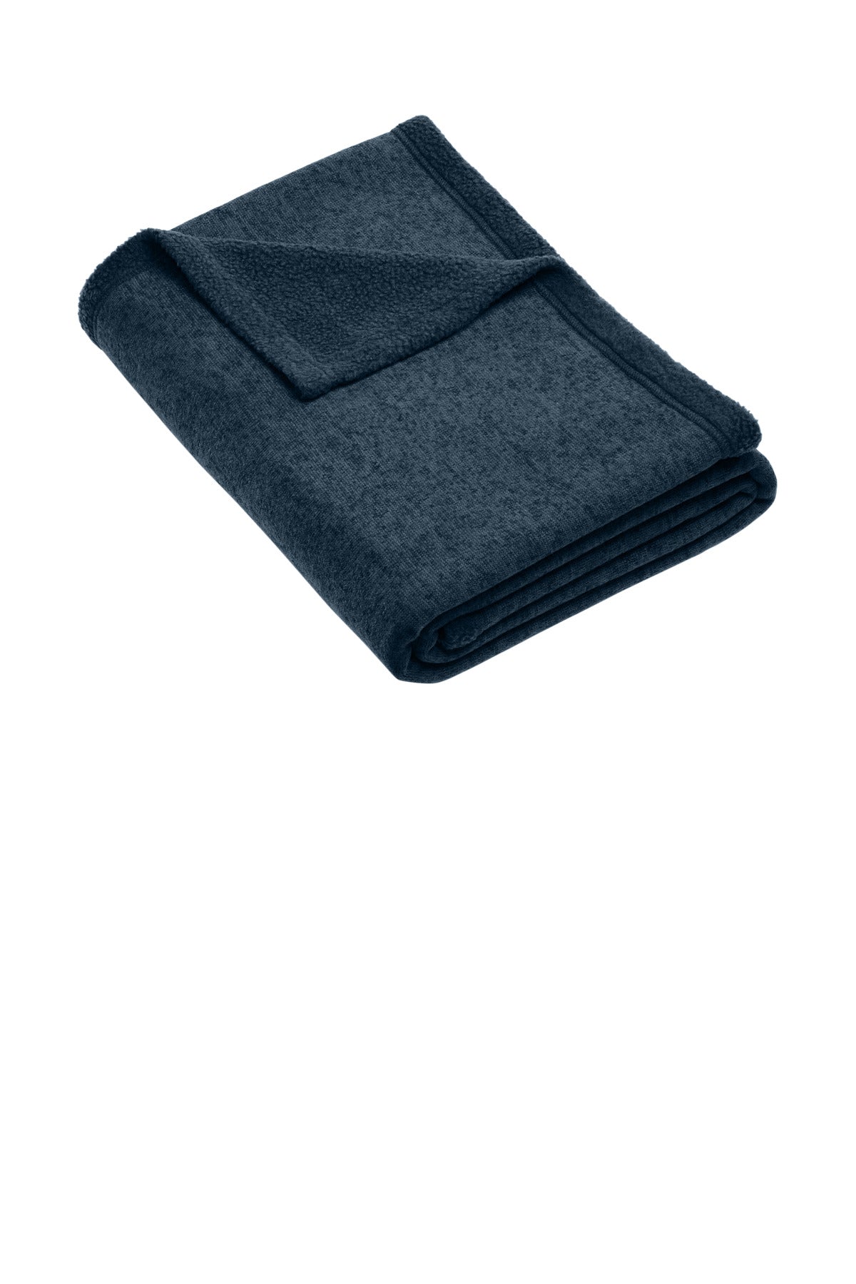 Port Authority Arc Sweater Fleece Blanket - Insignia Blue Heather