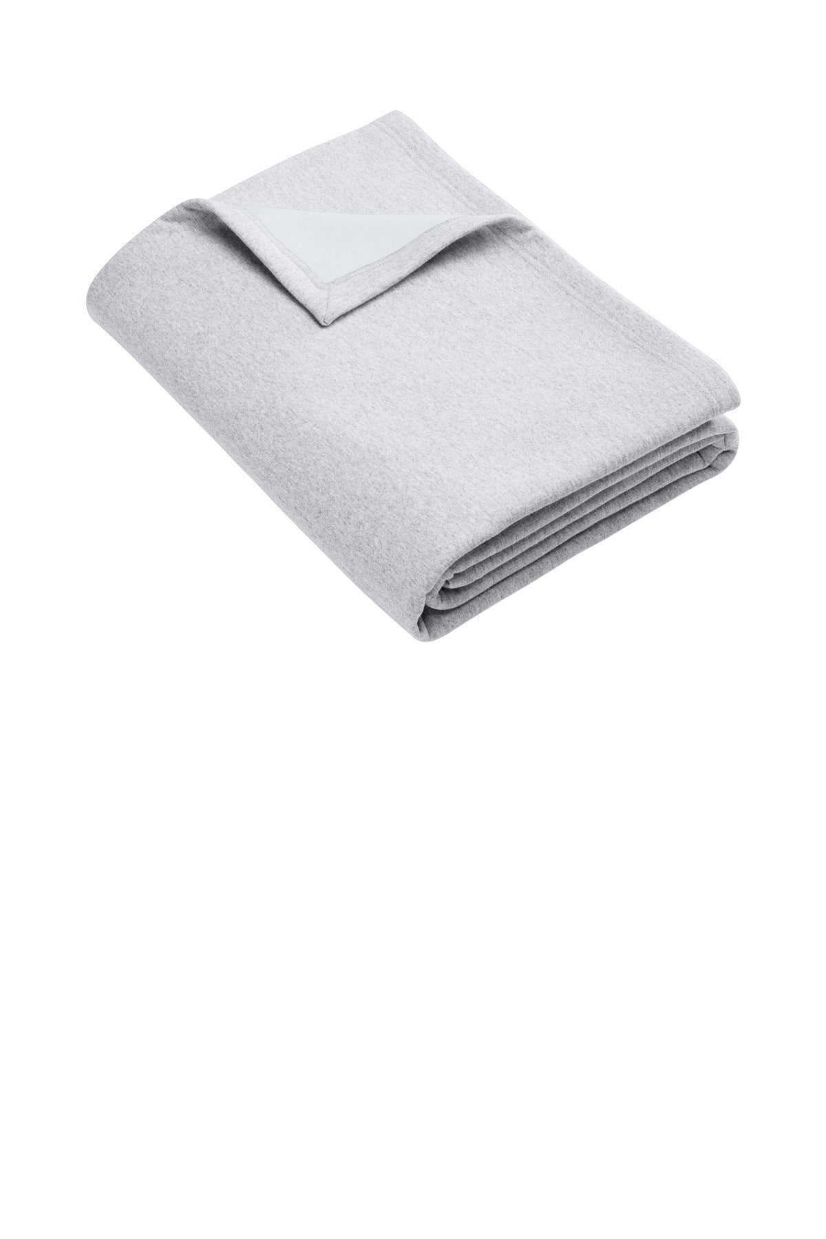 Port & Co Core Fleece Sweatshirt Blanket - Ash
