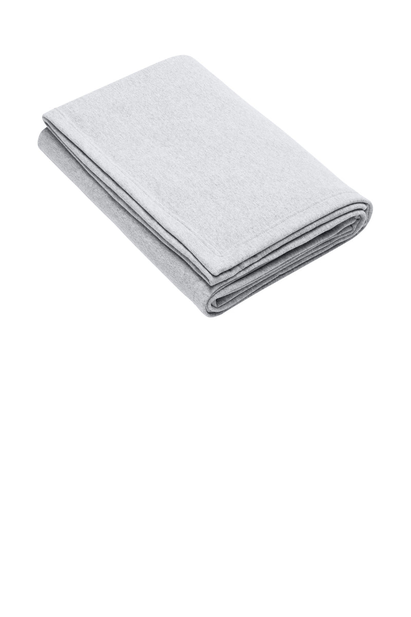 Port & Co Core Fleece Sweatshirt Blanket - Ash