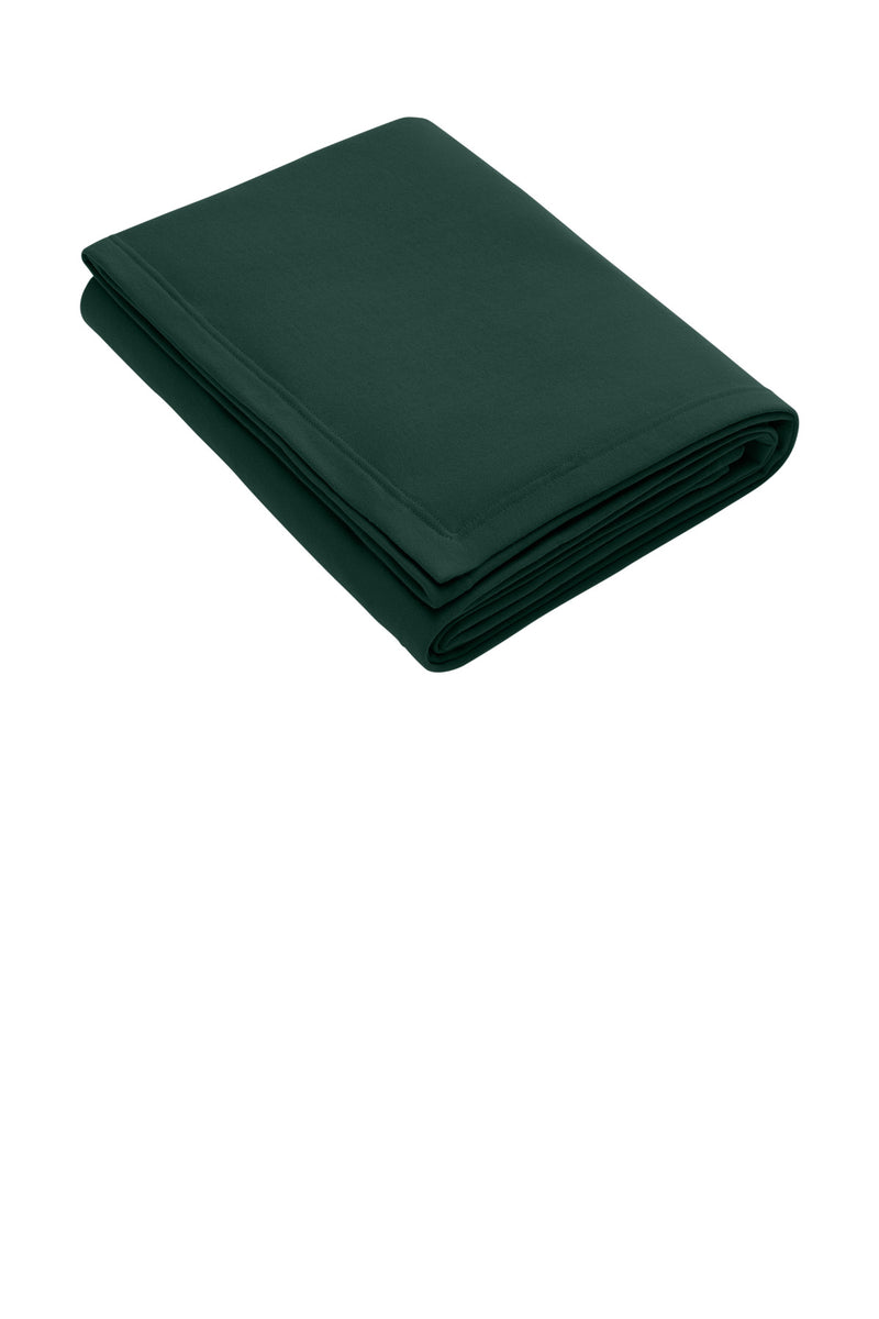 Port & Co Core Fleece Sweatshirt Blanket - Dark Green