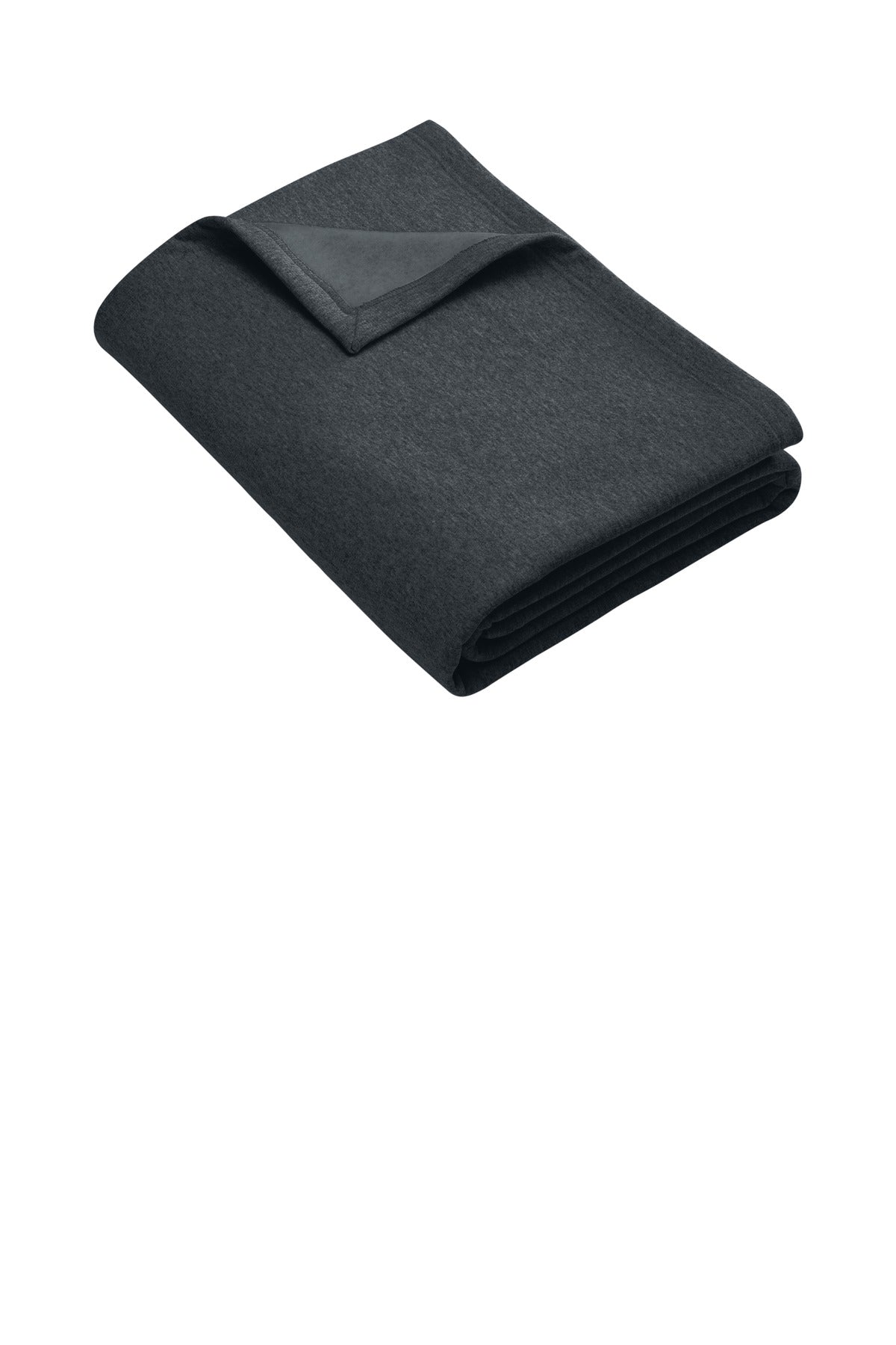 Port & Co Core Fleece Sweatshirt Blanket - Dark Heather Grey