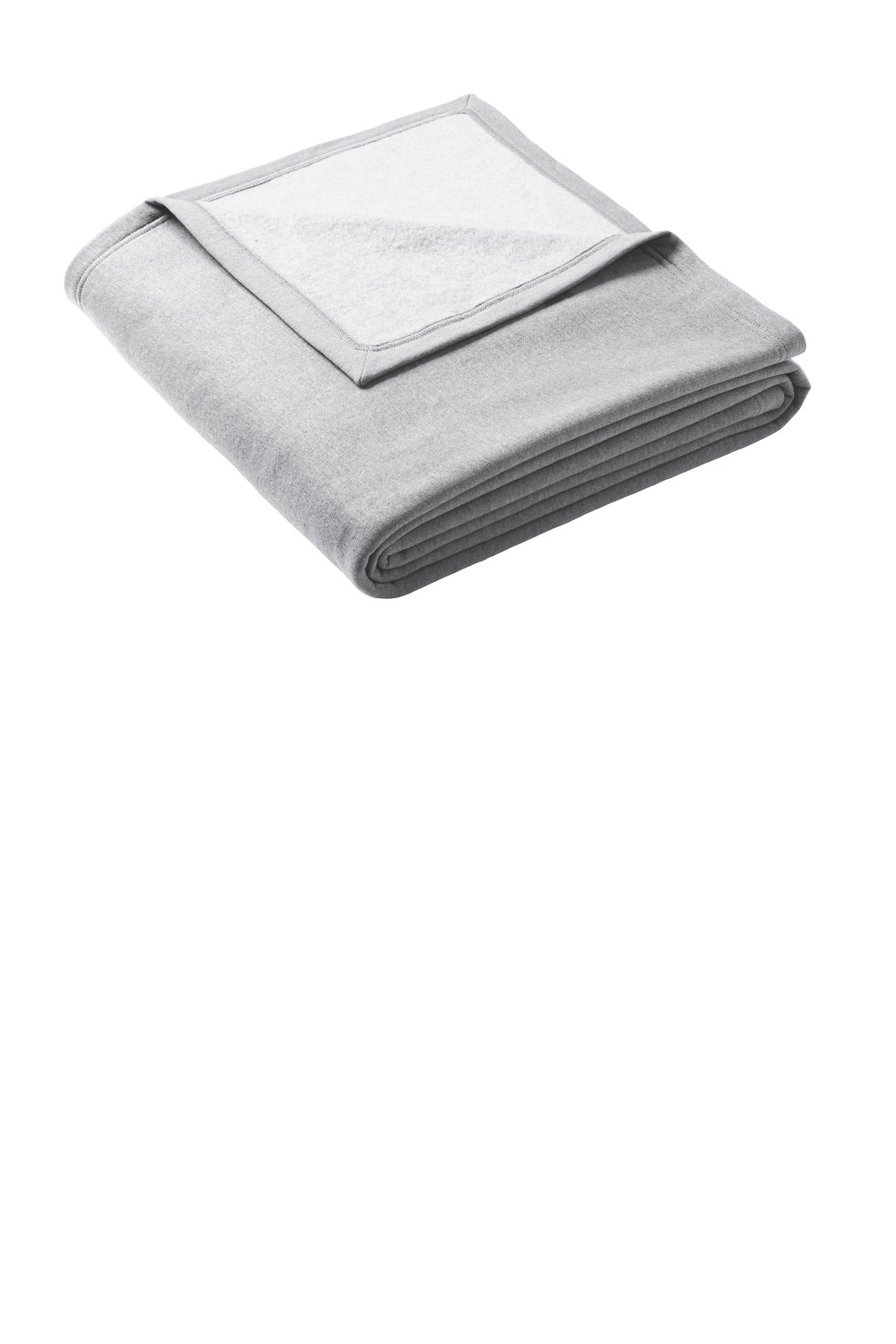Port & Co Oversized Core Fleece Sweatshirt Blanket - Athletic Heather