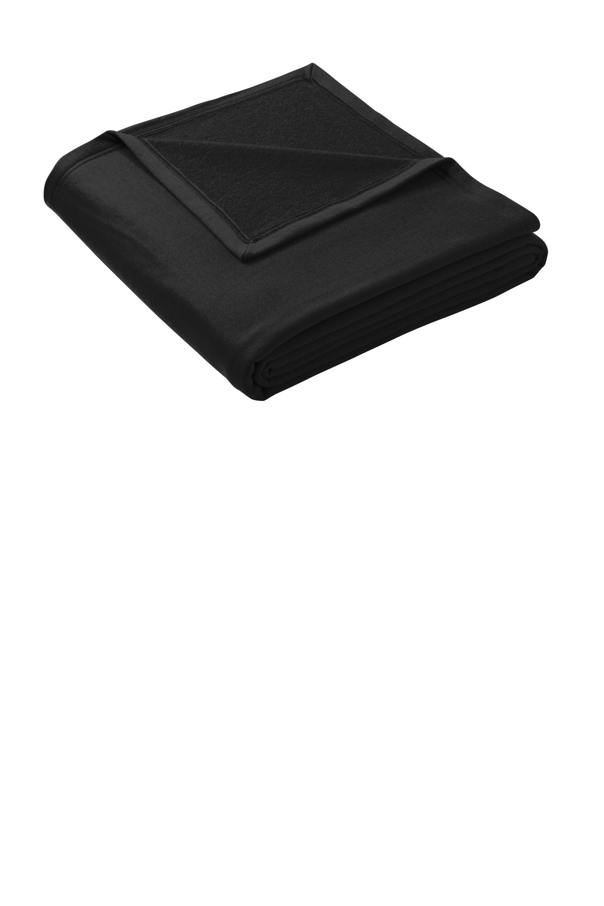 Port & Co Oversized Core Fleece Sweatshirt Blanket - Jet Black