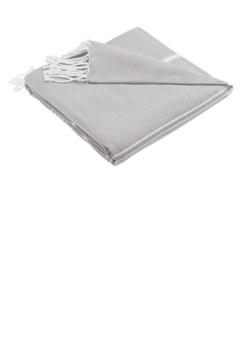 Port Authority Cali Throw - Monument Grey/ White