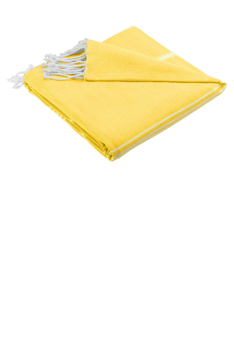 Port Authority Cali Throw - Sunflower Yellow/ White