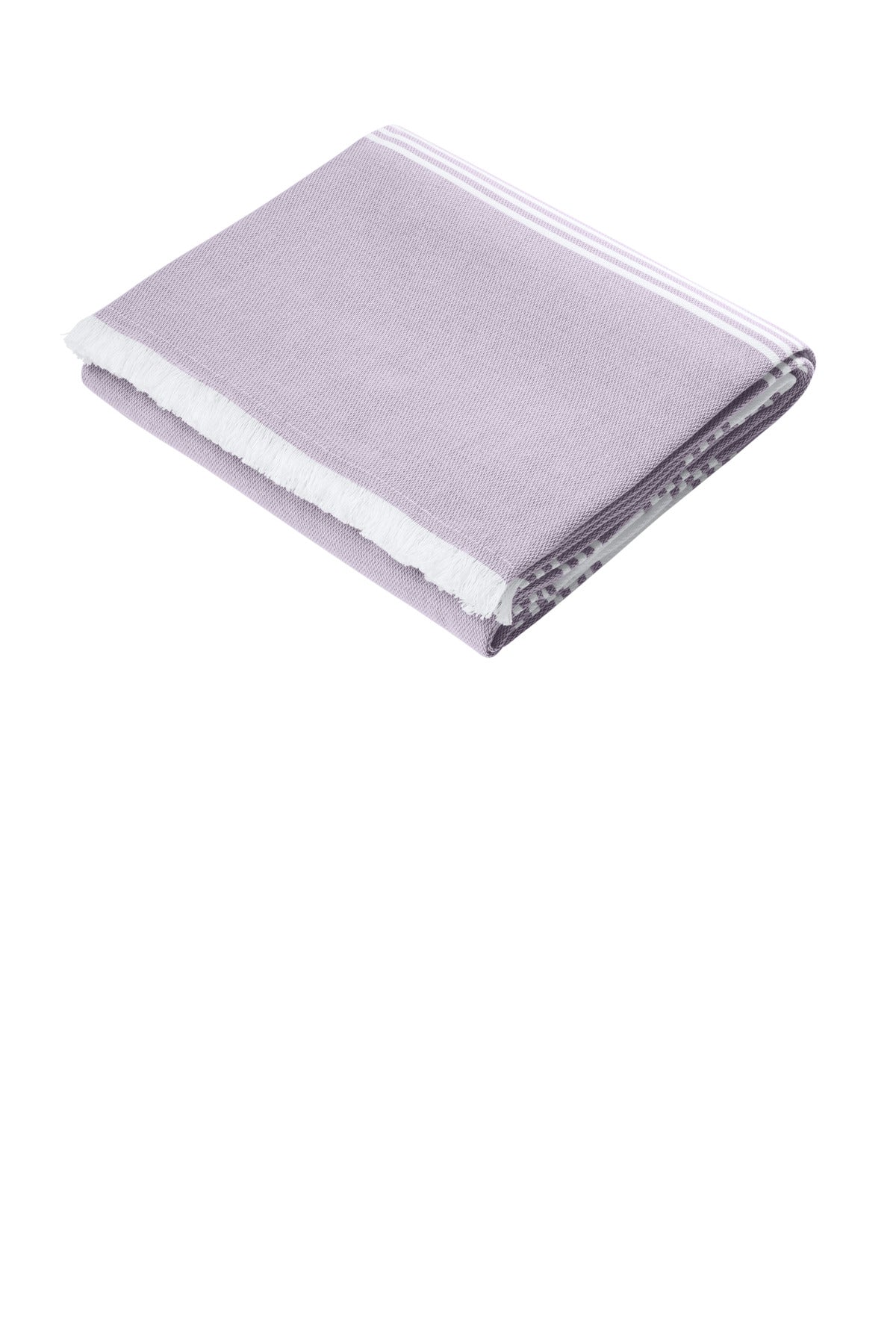 Port Authority Beach Throw - Dusky Orchid/ White