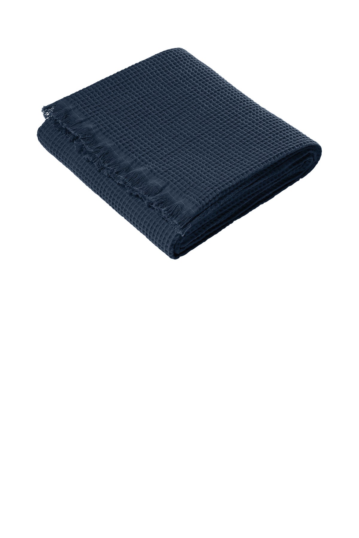 Port Authority Waffle Throw - River Blue Navy