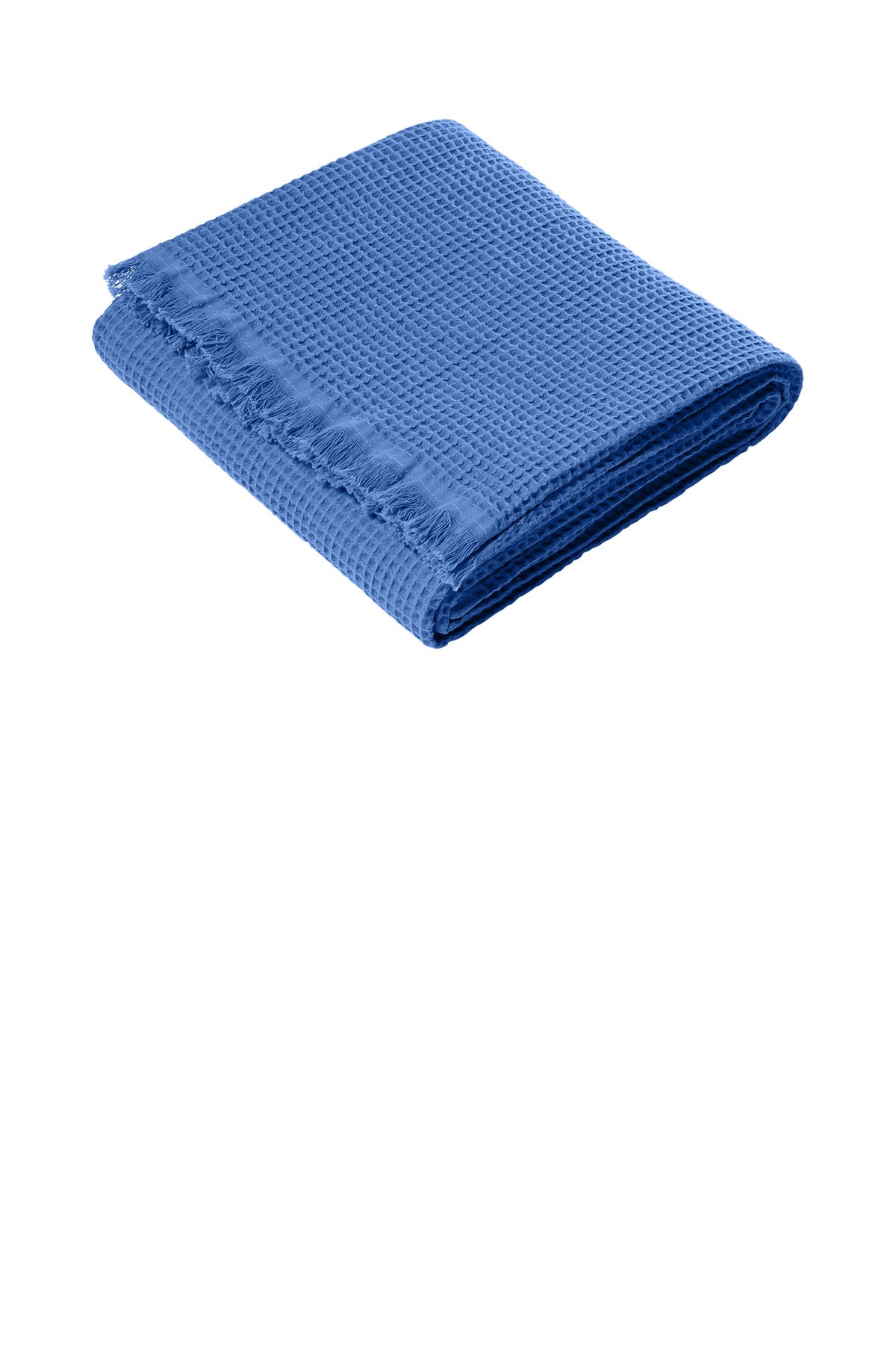 Port Authority Waffle Throw - Ultramarine Blue