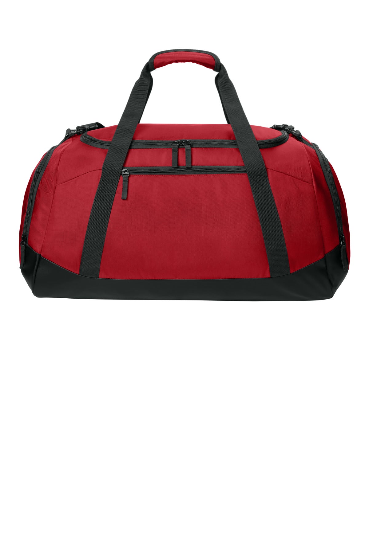 Sport-Tek Large Rec Duffel - Deep Red