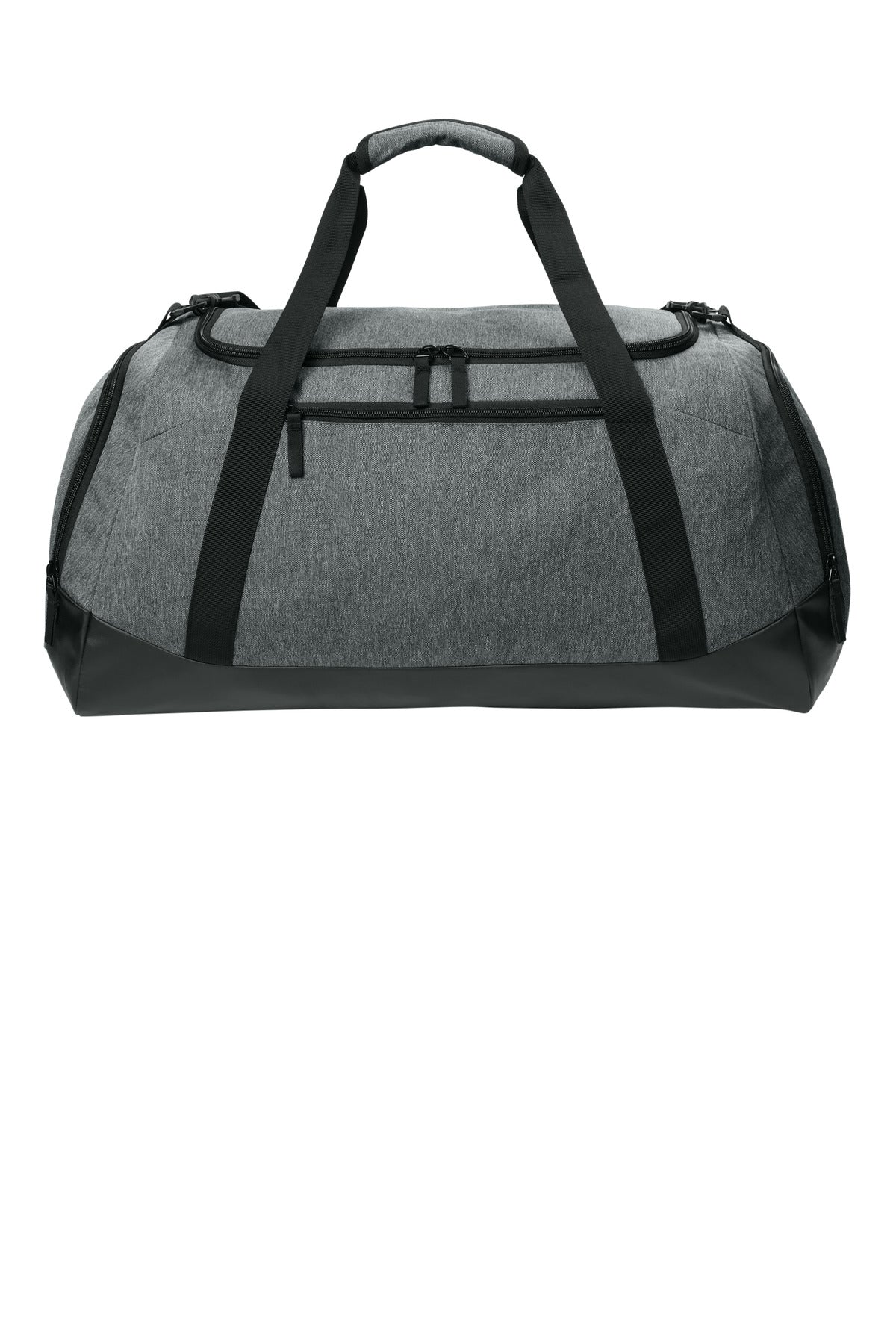Sport-Tek Large Rec Duffel - Heather Grey
