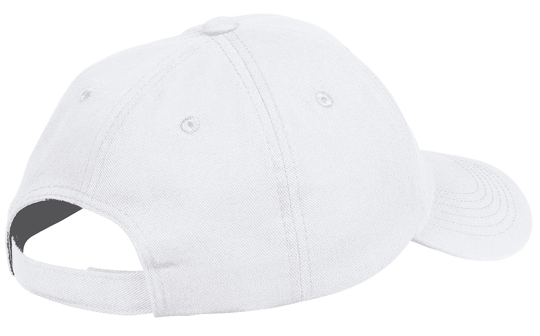 Port Authority Unstructured Brushed Twill Cap - White