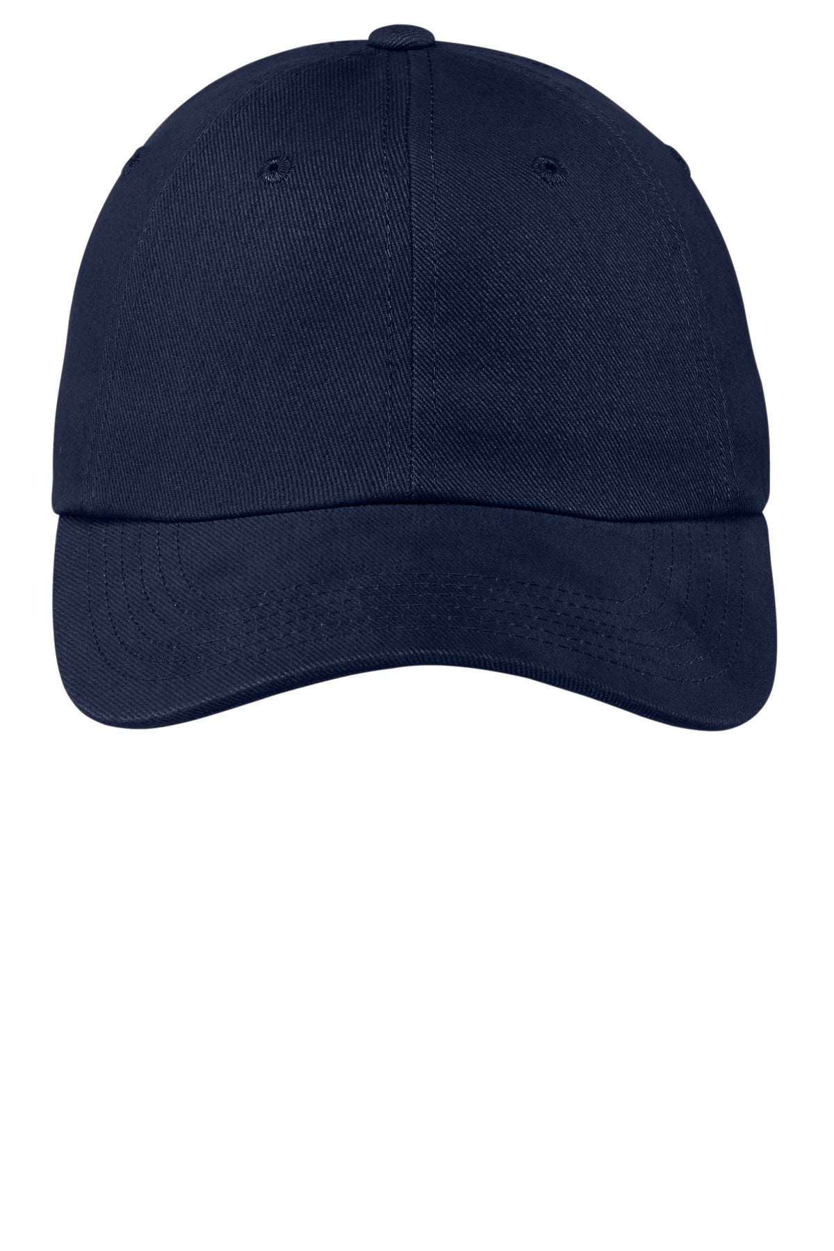 Port Authority Unstructured Brushed Twill Cap - Navy