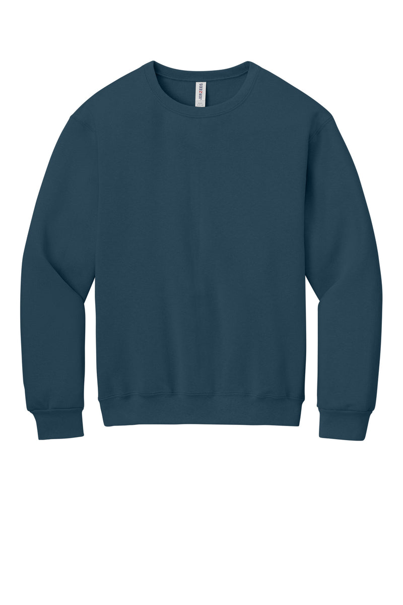 Jerzees Rugged Unisex Crewneck Sweatshirt - Washed Navy
