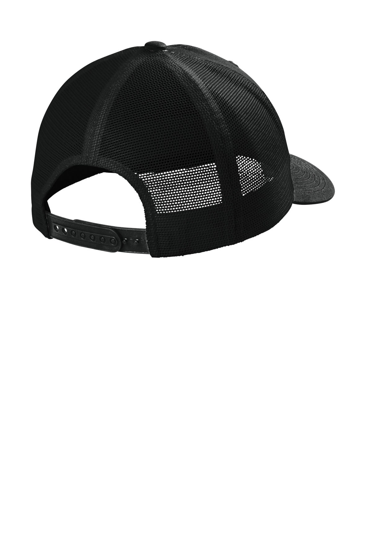 Port Authority Eco Snapback Trucker Cap - Deep Black