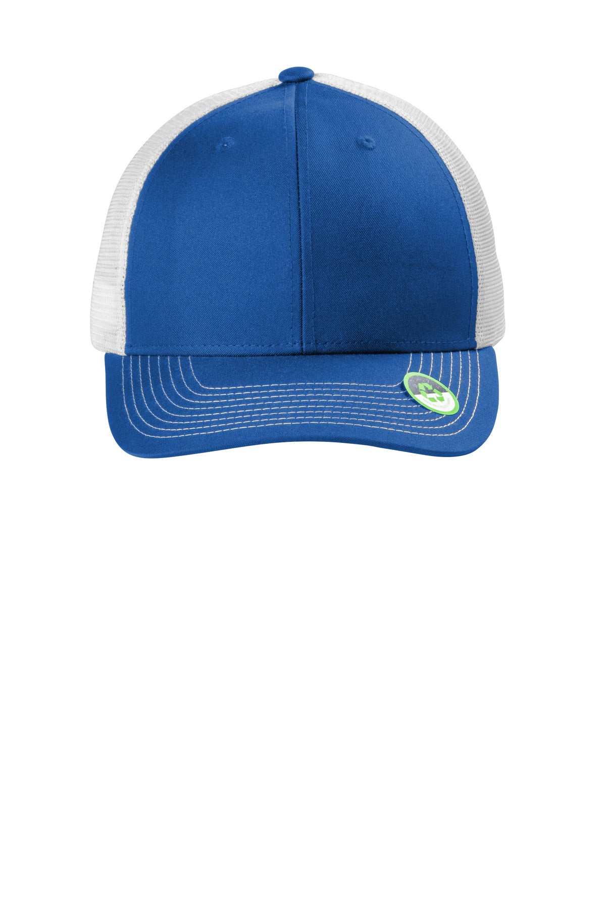 Port Authority Eco Snapback Trucker Cap - True Royal/ White