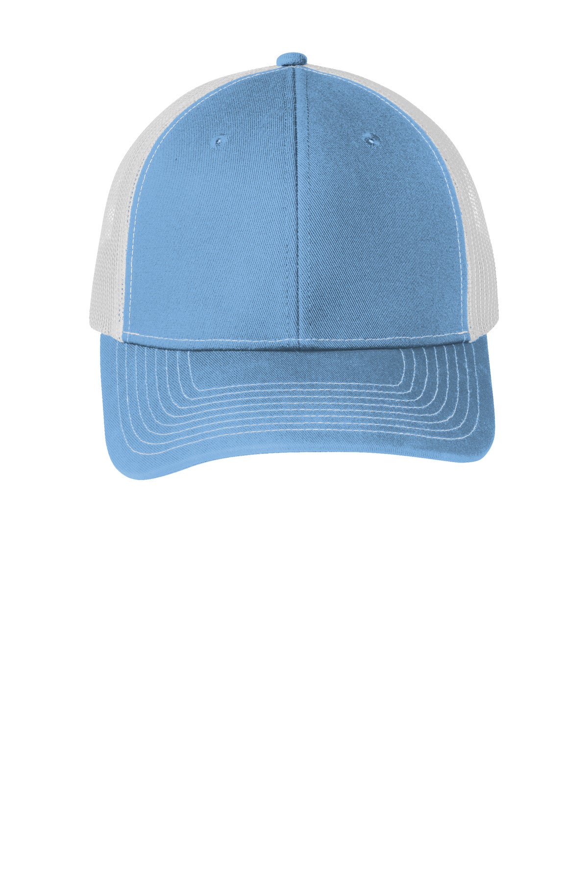 Port Authority Snapback Trucker Cap - Carolina Blue/ White