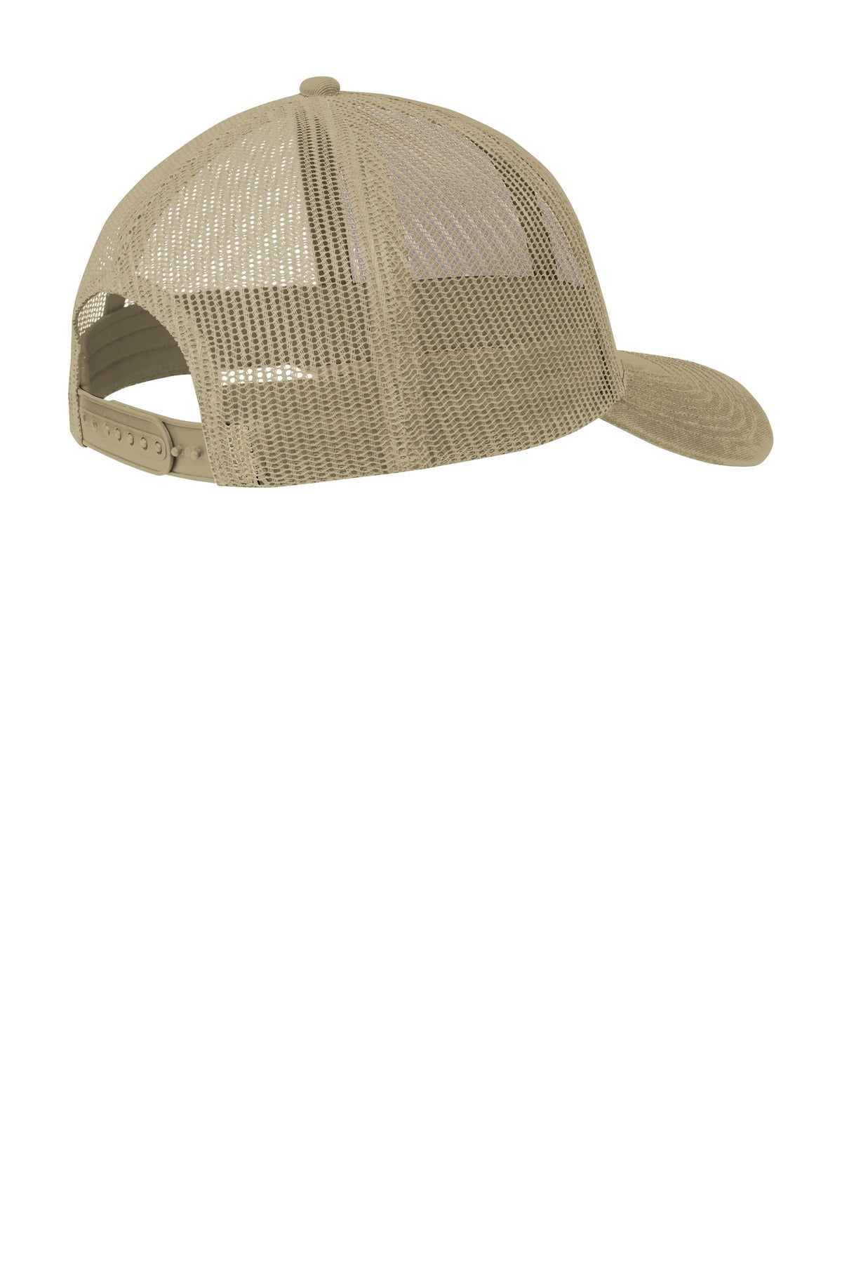 Port Authority Snapback Trucker Cap - Coyote Brown